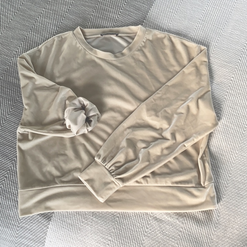Velour top